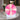 Pink and white color wheel with 'Frost' brand on a marble surface