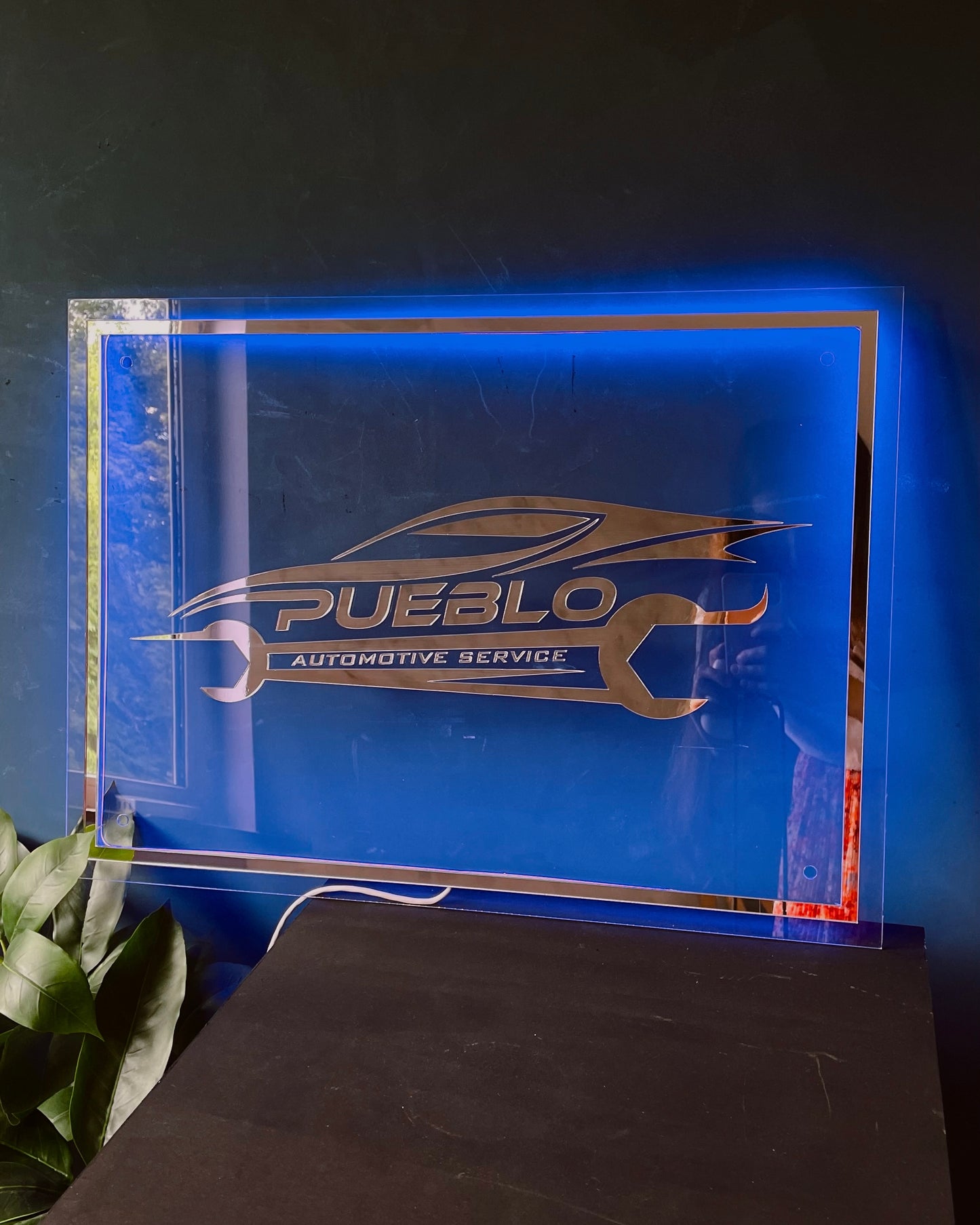 Office Rectangular Neon Sign