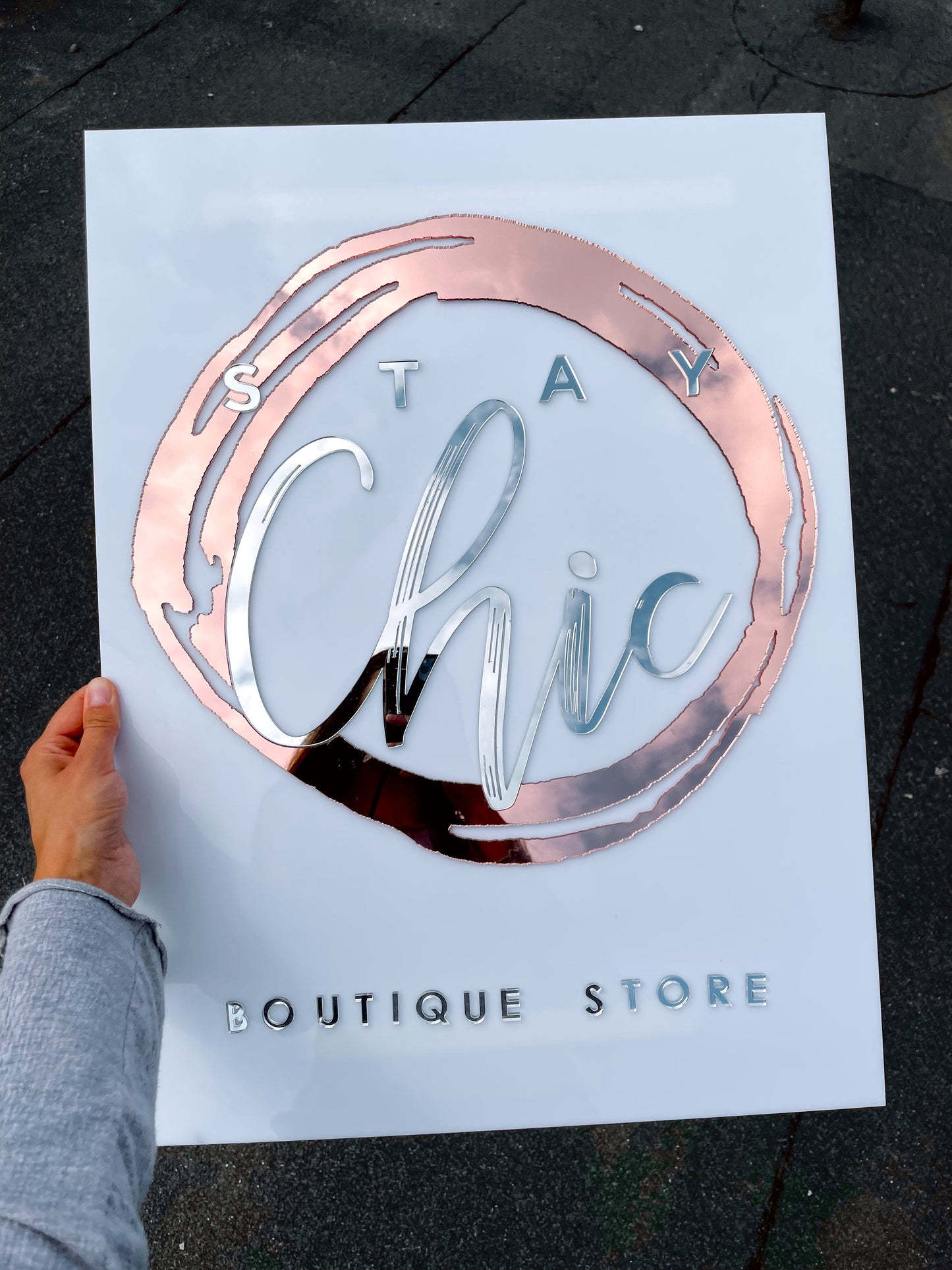 Acrylic Sign | Business Name Sign