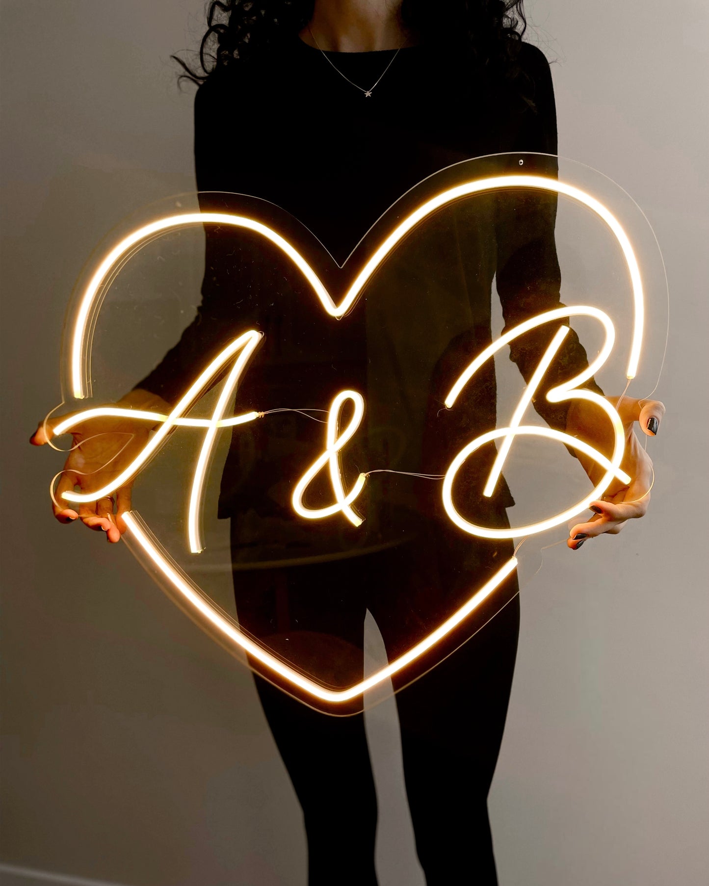 Couple Initials In Heart Shape